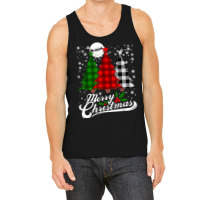 Plaid Merry Christmas Tree Buffalo Matching Family Xmas T Shirt Tank Top | Artistshot