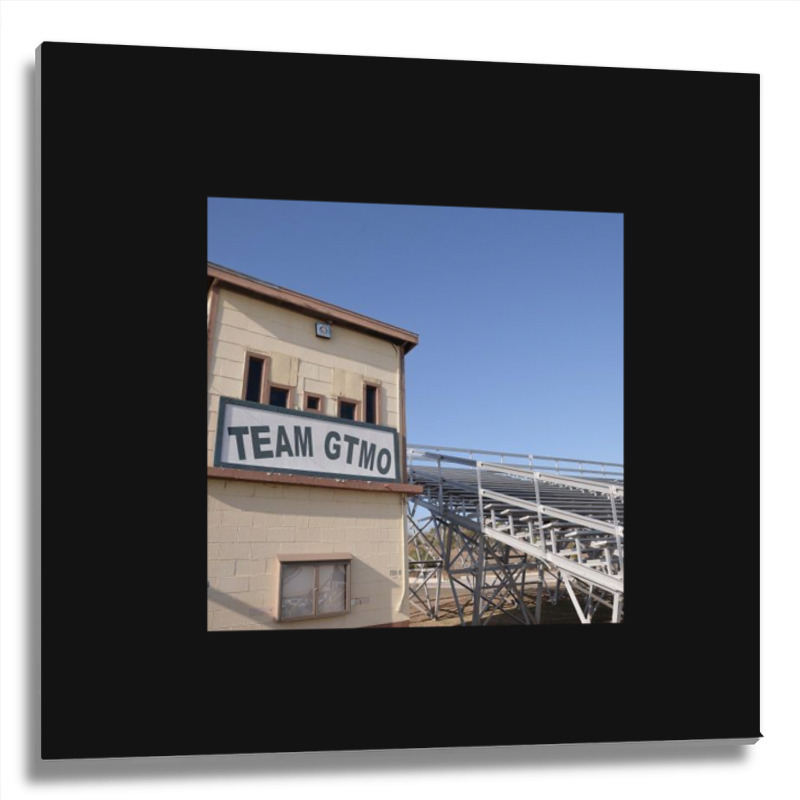 Guantanamo Bay Metal Print Square | Artistshot