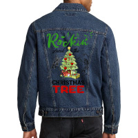 Rockin' Around The Christmas Tree, Very Merry Xmas T Shirt Men Denim Jacket | Artistshot