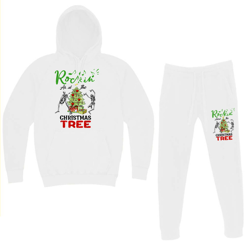 Rockin' Around The Christmas Tree, Very Merry Xmas T Shirt Hoodie & Jogger Set | Artistshot