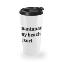 Guantanamo Bay Beach Resort Travel Mug | Artistshot