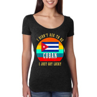 Guantanamo Bay Naval Base Cuba Nsgb Gtmo Gitmo Women's Triblend Scoop T-shirt | Artistshot