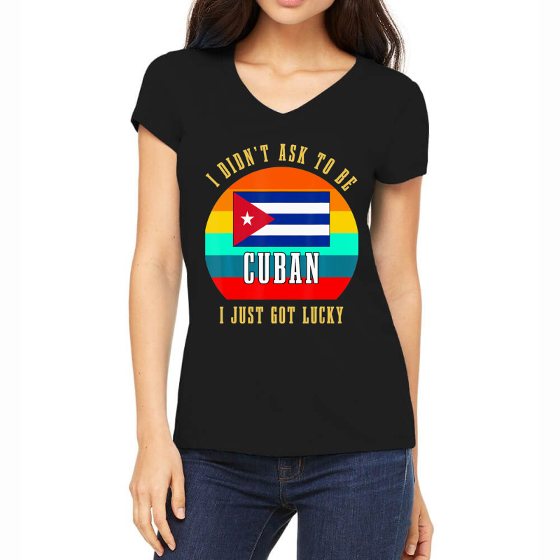 Guantanamo Bay Naval Base Cuba Nsgb Gtmo Gitmo Women's V-Neck T-Shirt by cm-arts | Artistshot