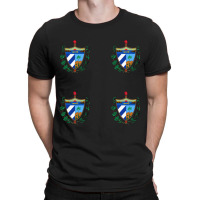 Coat Of Arms Of Cuba Multi T-shirt | Artistshot