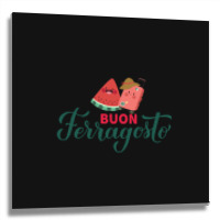 Ferragosto Metal Print Square | Artistshot