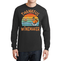 Winemaker Job Funny Thanksgiving T Shirt Long Sleeve Shirts | Artistshot