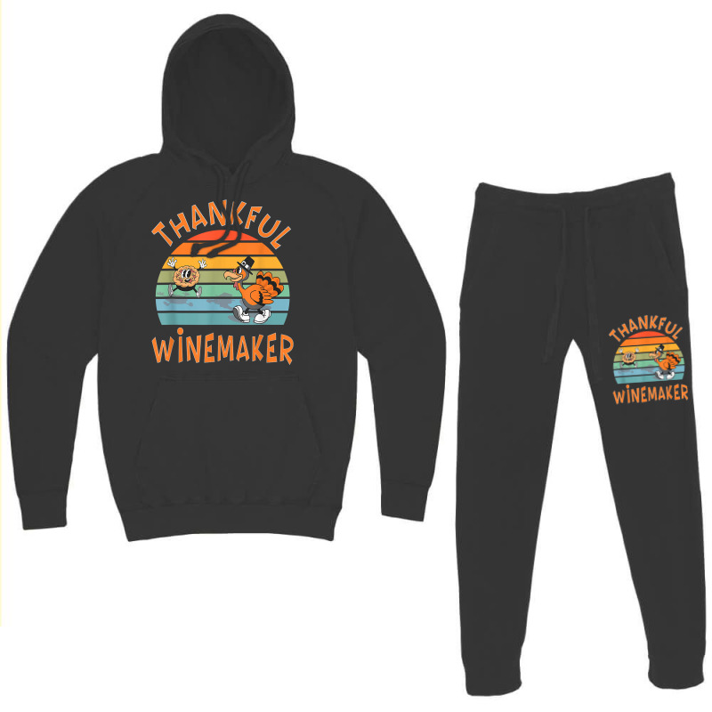 Winemaker Job Funny Thanksgiving T Shirt Hoodie & Jogger Set | Artistshot