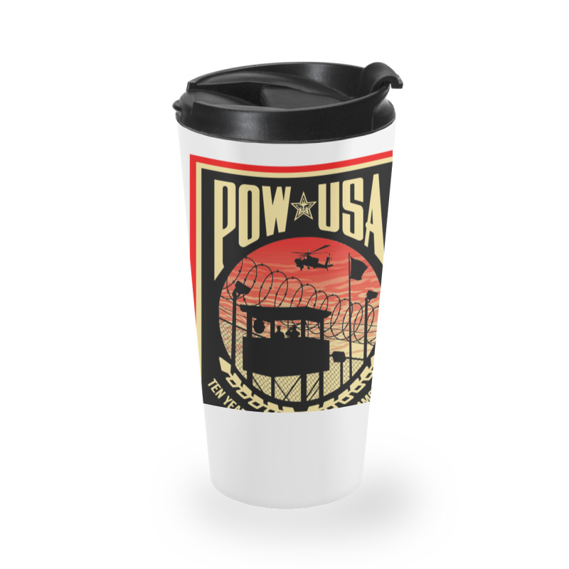 Pow Usa Guantanamo Bay Travel Mug | Artistshot