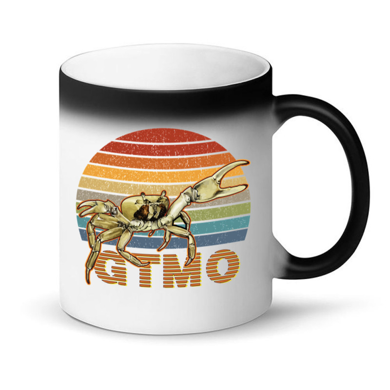 Retro Gtmo Landkrabbe  Nas Guantanamo Bay Cuba Magic Mug | Artistshot