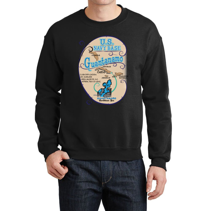 Us Navy Base Guantanamo Crewneck Sweatshirt | Artistshot