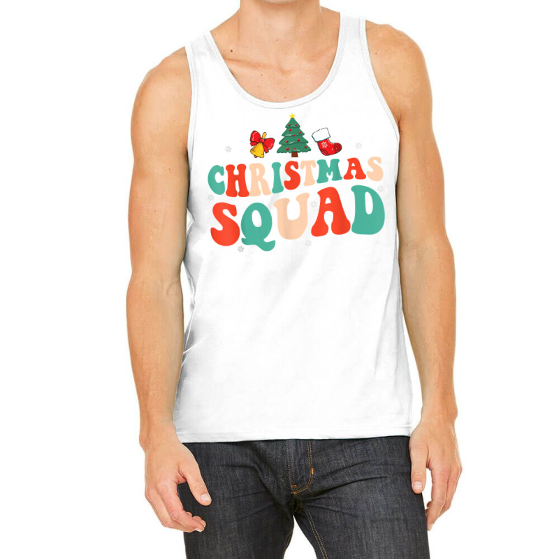 Christmas Squad Family Group Matching Christmas Pajama Party T Shirt Tank Top | Artistshot