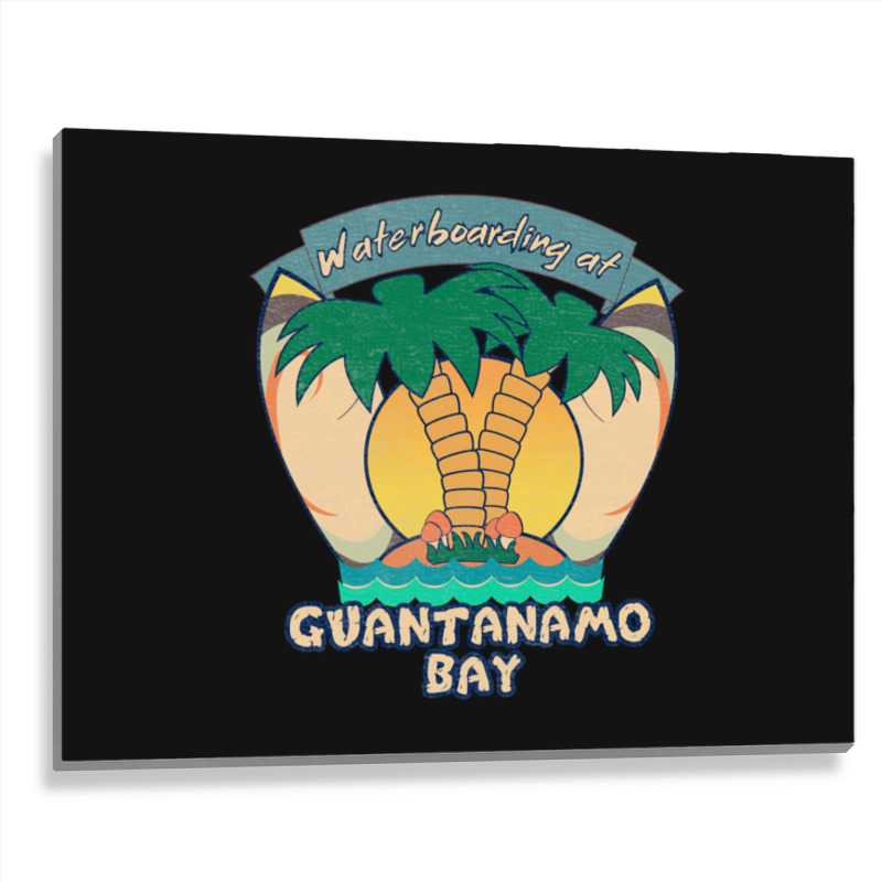 Waterboarding At Guantanamo Bay Metal Print Horizontal | Artistshot