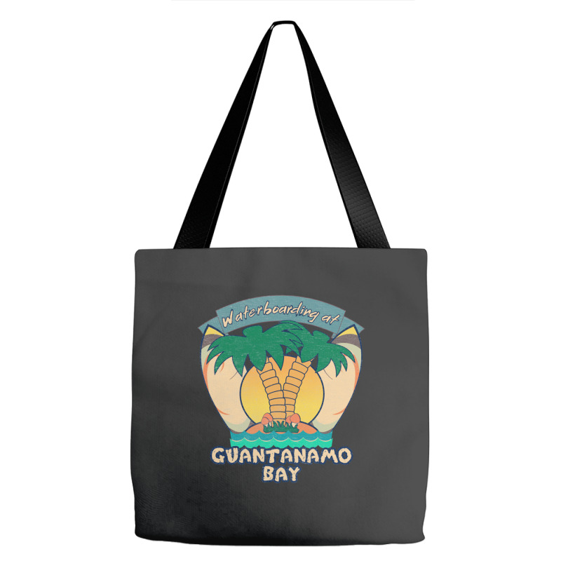 Waterboarding At Guantanamo Bay Tote Bags | Artistshot