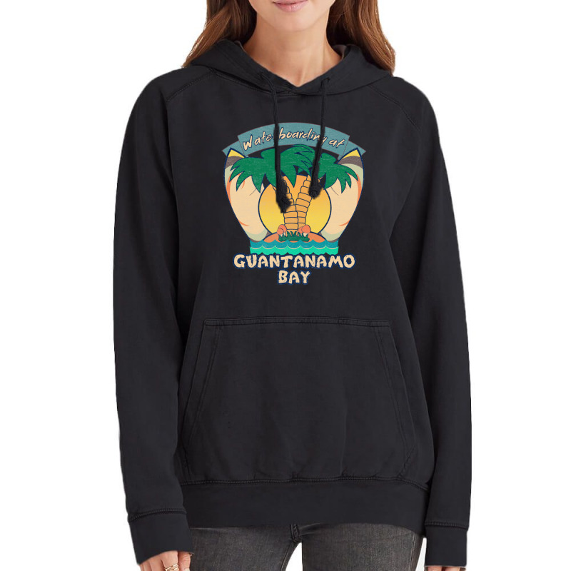 Waterboarding At Guantanamo Bay Vintage Hoodie | Artistshot