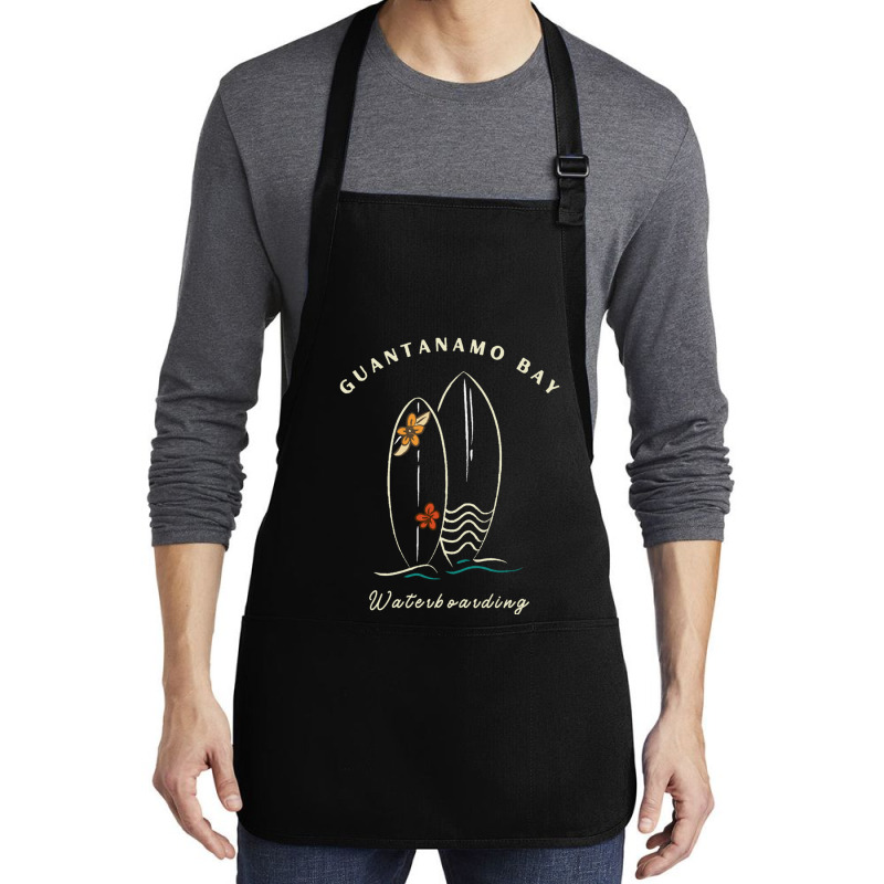 Waterboarding In Guantanamo Bay Medium-length Apron | Artistshot