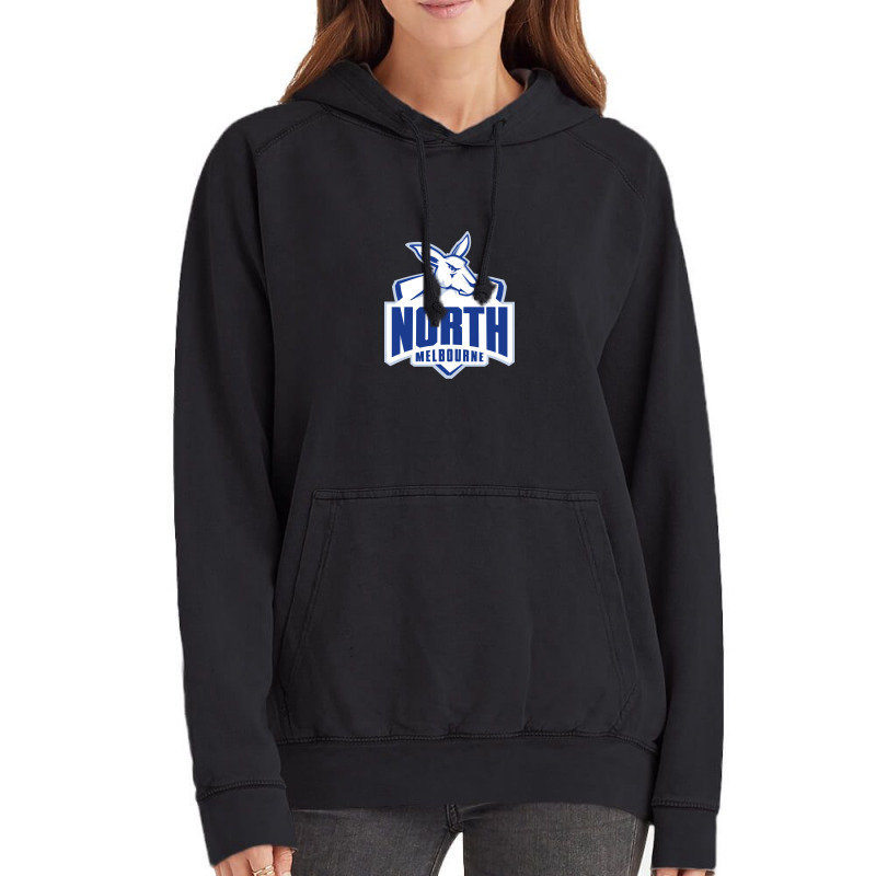 North Melbourne Fc Vintage Hoodie | Artistshot