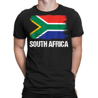 South Africa Flag Pride Patriotic Born South African Gift T Shirt T-shirt | Artistshot