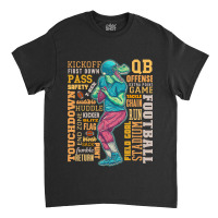 Football Dinosaur Game Day For Men Women Kids Trex Classic T-shirt | Artistshot