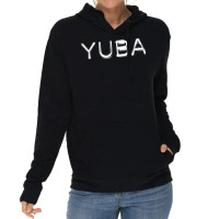 Yuba Tape Font College University Style T Shirt Lightweight Hoodie | Artistshot