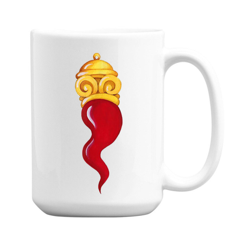 Corno Ionian Horn Red Chilli Neapolitan Good Luck Charm Gift T Shirt 15 Oz Coffee Mug | Artistshot