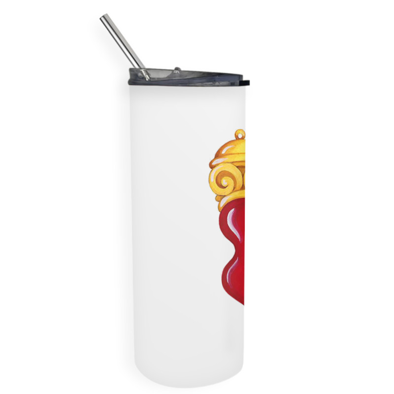 Corno Ionian Horn Red Chilli Neapolitan Good Luck Charm Gift T Shirt Skinny Tumbler | Artistshot