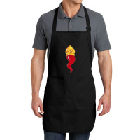 Corno Ionian Horn Red Chilli Neapolitan Good Luck Charm Gift T Shirt Full-length Apron | Artistshot