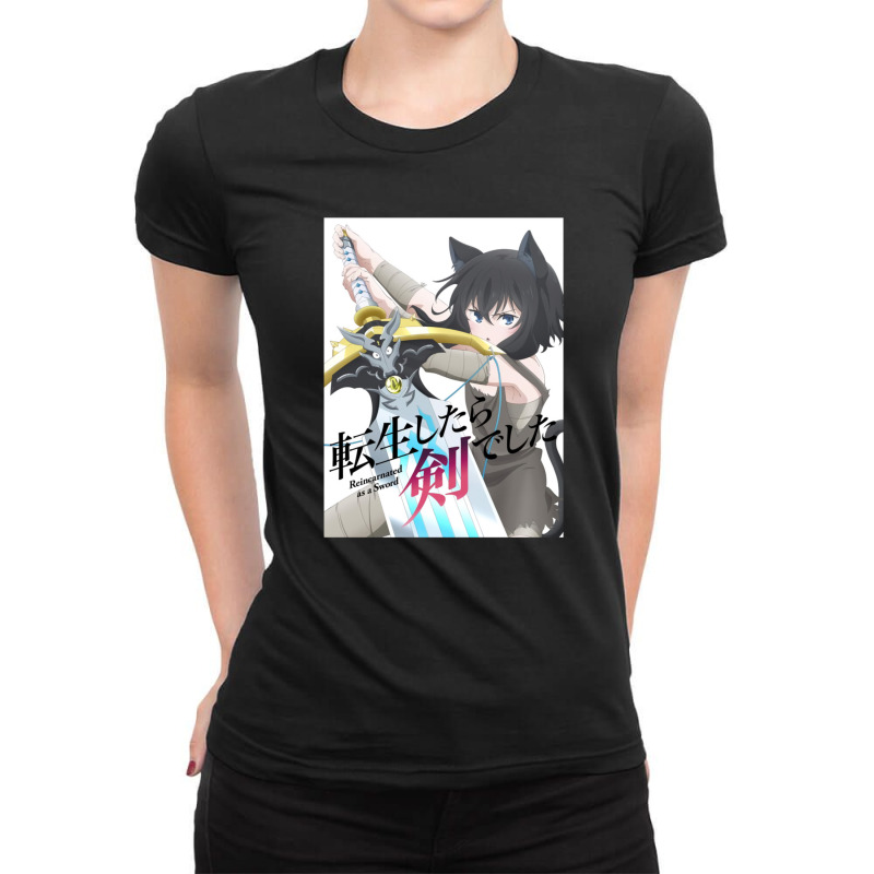 Reincarnated As A Sword Ladies Fitted T-Shirt by cm-arts | Artistshot