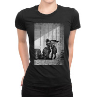 The Vampires Kiss  Max Ernst Ladies Fitted T-shirt | Artistshot