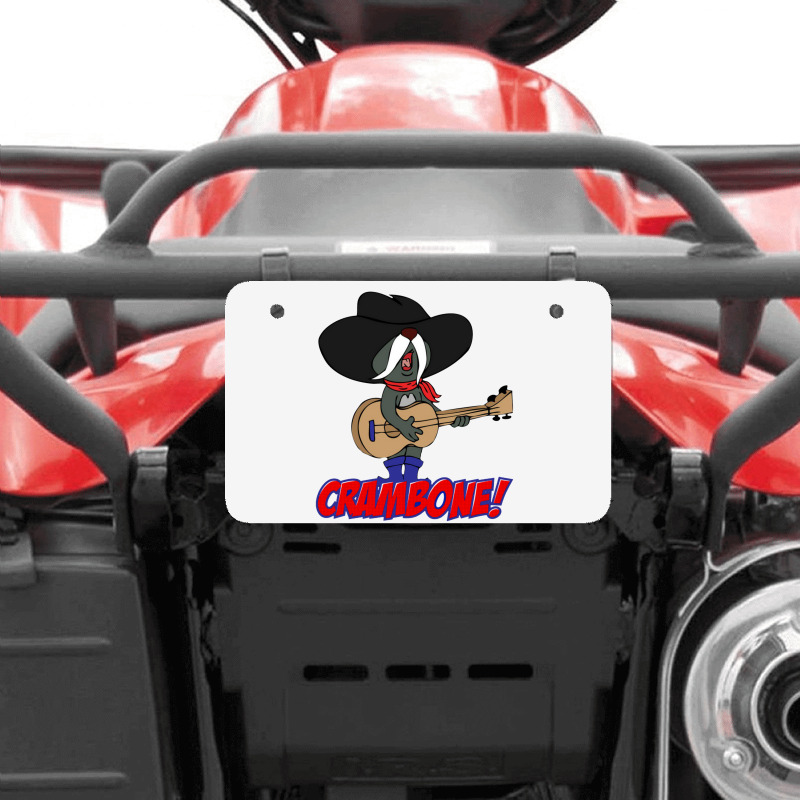 Uncle Pecos Crambone Atv License Plate | Artistshot