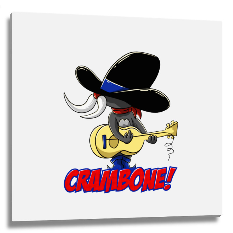 Uncle Pecos Crambone Metal Print Square | Artistshot