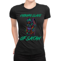 Cyborg Slave Of Satan Mechanical Mechanism Cyborg Premium T Shirt Ladies Fitted T-shirt | Artistshot