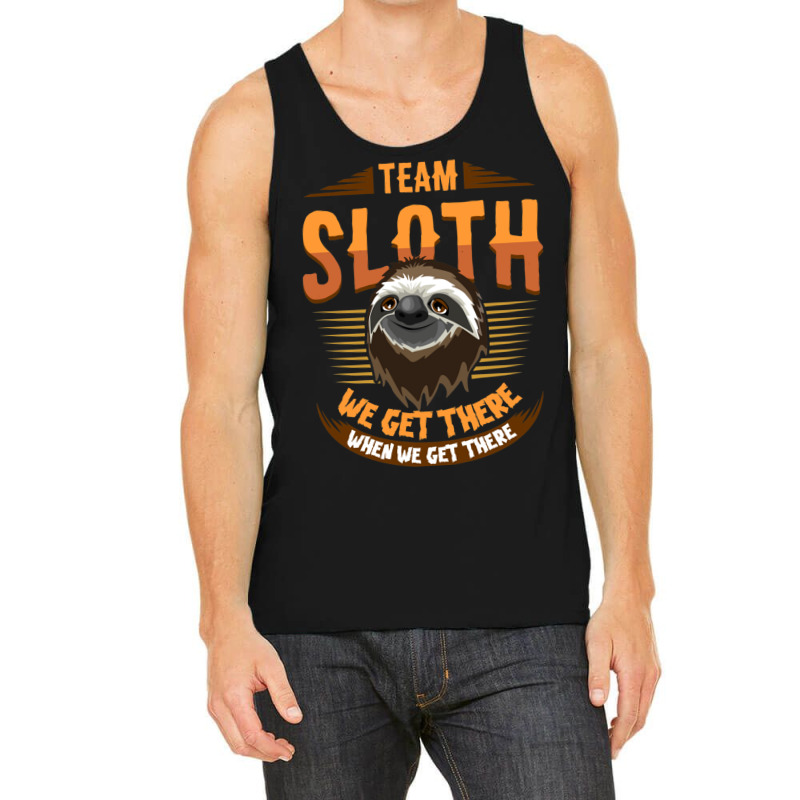 Sloth  For Slow Runners Running Teams ) Tank Top by cm-arts | Artistshot