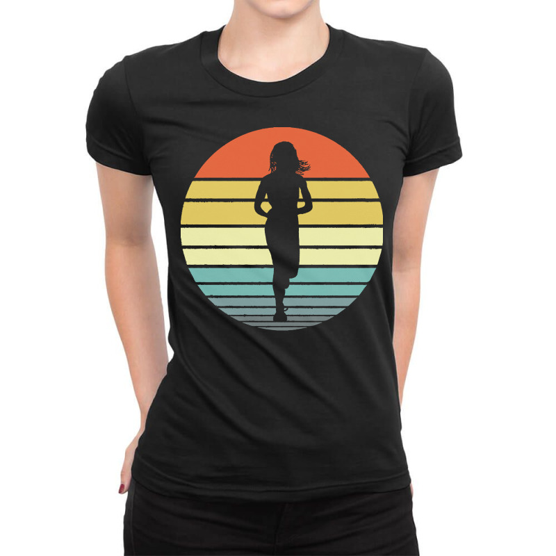 Running Women T  Shirt Running Ladies Fitted T-Shirt by sadyerippin | Artistshot