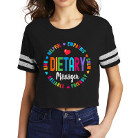 Dietary Manager Appreciation Week Healthcare Dietitian Squad Premium T Scorecard Crop Tee | Artistshot