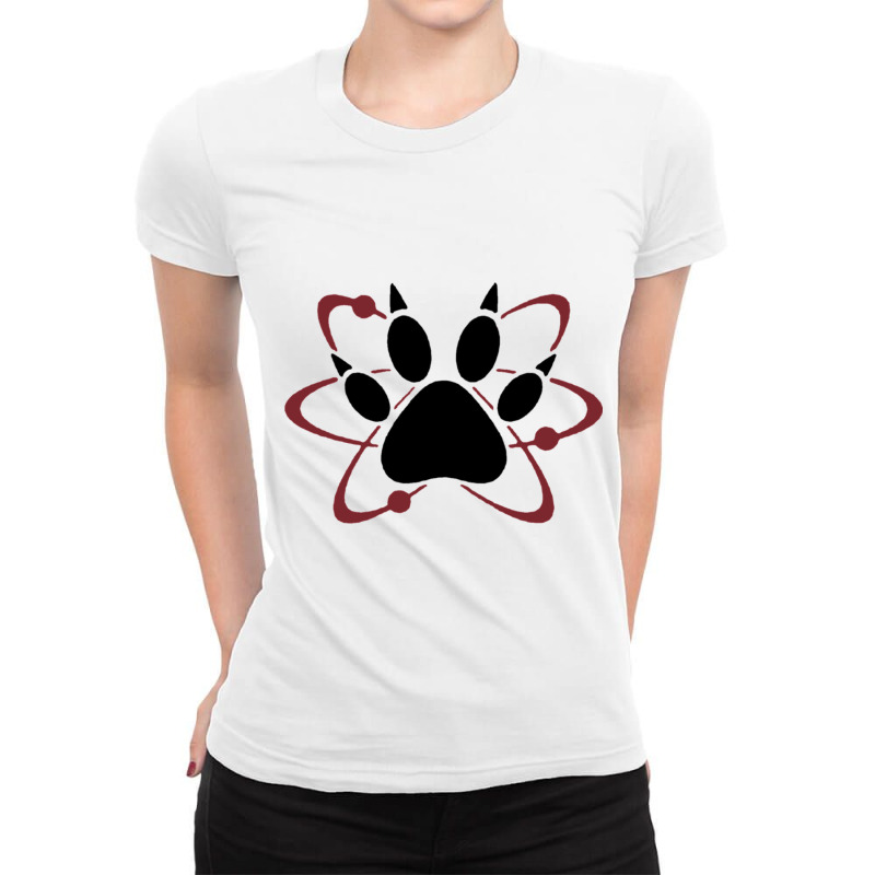 The Walking Dead - Atomic Paw Ladies Fitted T-Shirt by SEANMCDONOUGH | Artistshot