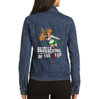 High School Of The  (hotd)  Rei Ladies Denim Jacket | Artistshot