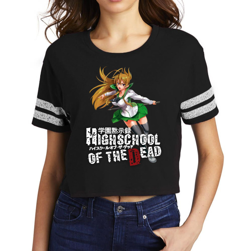 High School Of The  (hotd)  Rei Scorecard Crop Tee by cm-arts | Artistshot