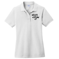 Funny Peter Pan Tinker Bell Never Grow Up Graffiti Ladies Polo Shirt | Artistshot