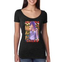 Saeko Busujima  Anime Highschool Of The  Hotd   Gift   Anime    (2) Women's Triblend Scoop T-shirt | Artistshot