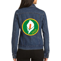 Easter Rising  1916  Easter Lily Ladies Denim Jacket | Artistshot