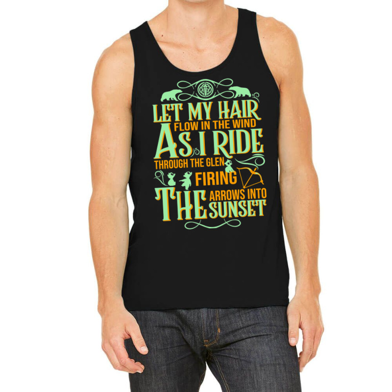 Let My Hair Flow In The Wind Tank Top by cm-arts | Artistshot