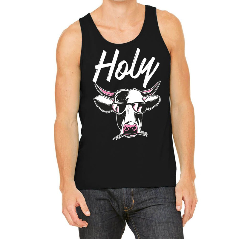 Holy Funny Cow Sweatshirt Tank Top | Artistshot