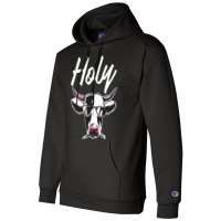 Holy Funny Cow Sweatshirt Champion Hoodie | Artistshot