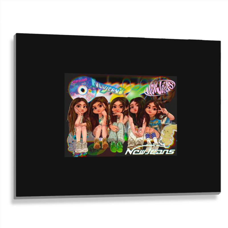 Newjeans  Group Metal Print Horizontal | Artistshot