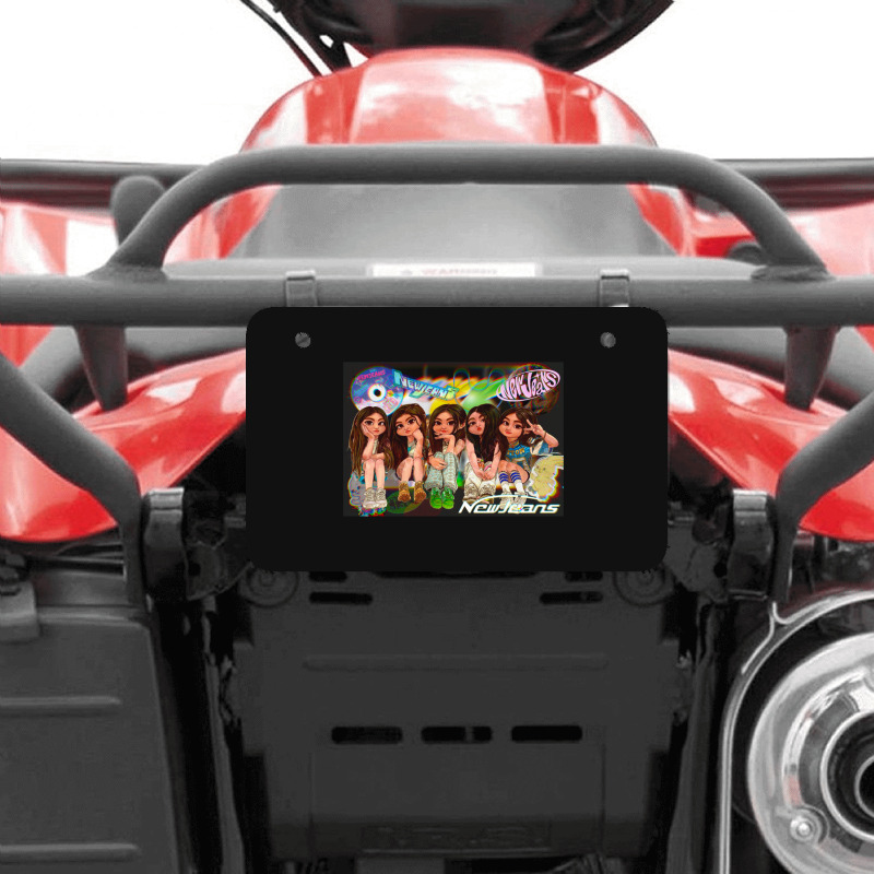 Newjeans  Group Atv License Plate | Artistshot