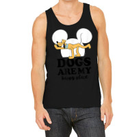 Funny Pluto Dogs Are My Happy Place Tank Top | Artistshot