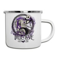 Funny Nightmare Before Christmas Valentines Jack True Love Camper Cup | Artistshot