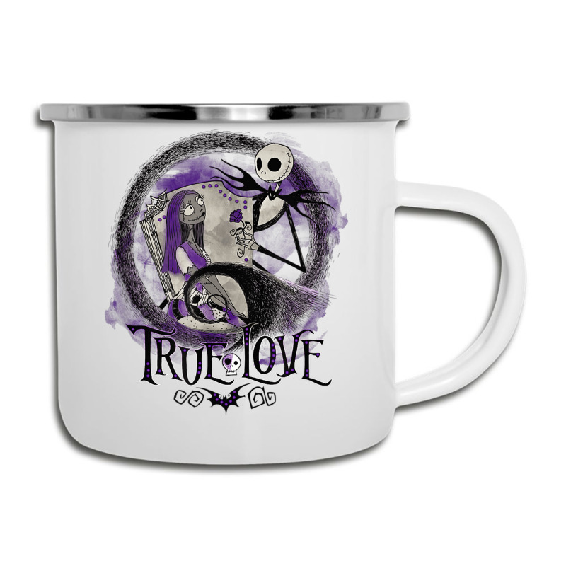 Funny Nightmare Before Christmas Valentines Jack True Love Camper Cup | Artistshot