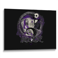 Funny Nightmare Before Christmas Valentines Jack True Love Metal Print Horizontal | Artistshot