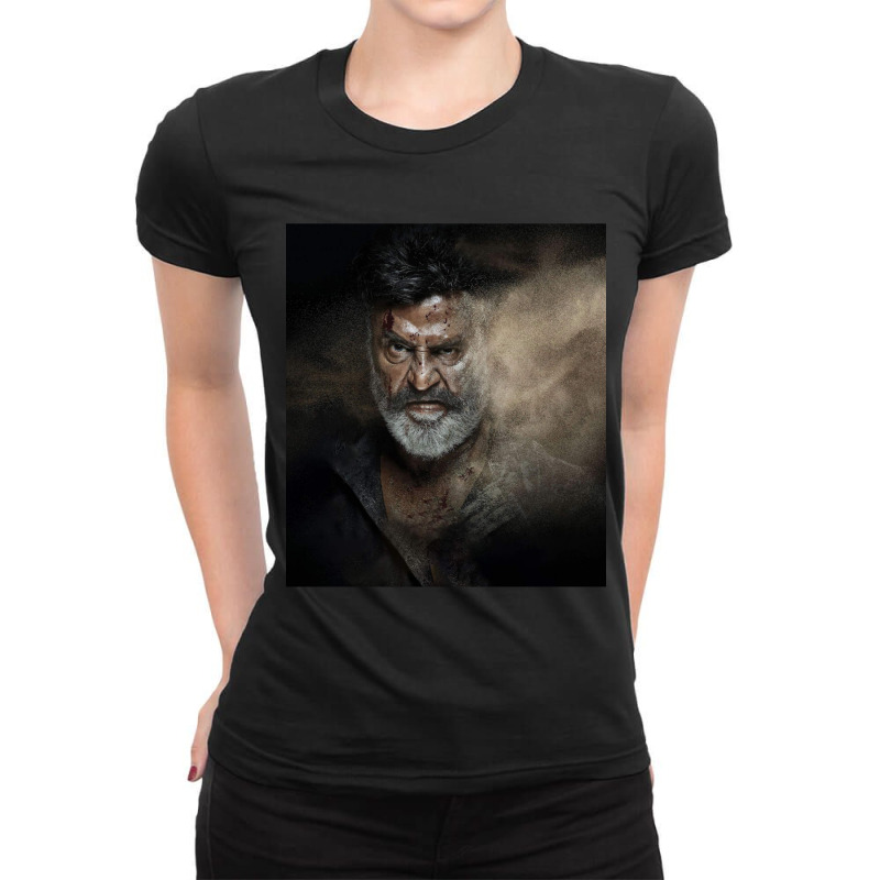 Kaala  Rajinikanth Ladies Fitted T-Shirt by cm-arts | Artistshot